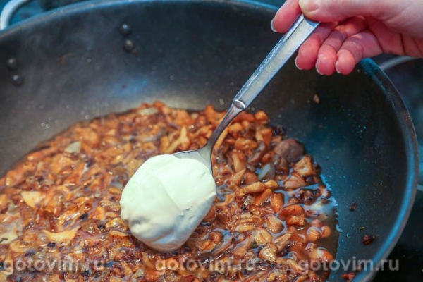 Грибной соус (из лисичек)