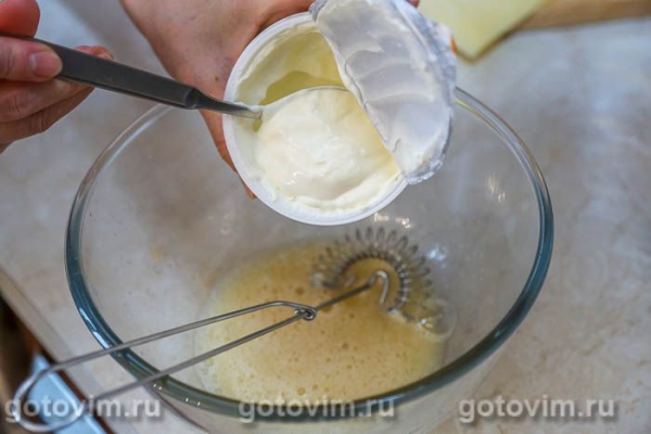 Пиццы на кефире с лисичками и беконом Пиццы на кефире с лисичками и беконом