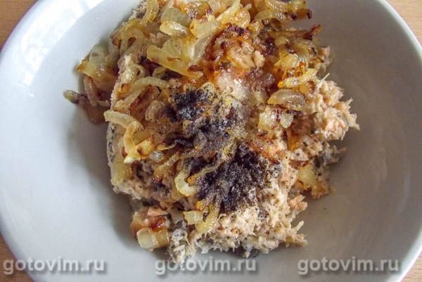 Вареники с сёмгой