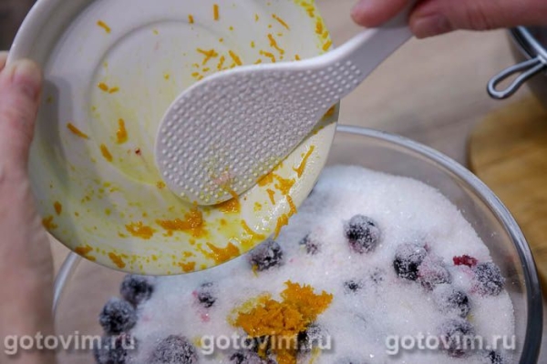Варенье из чёрной смородины с апельсином в микроволновке