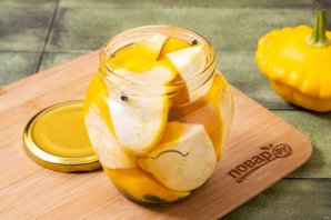 Консервированные патиссоны
