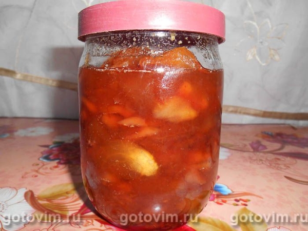 Варенье из абрикосов дольками со сливочным маслом
