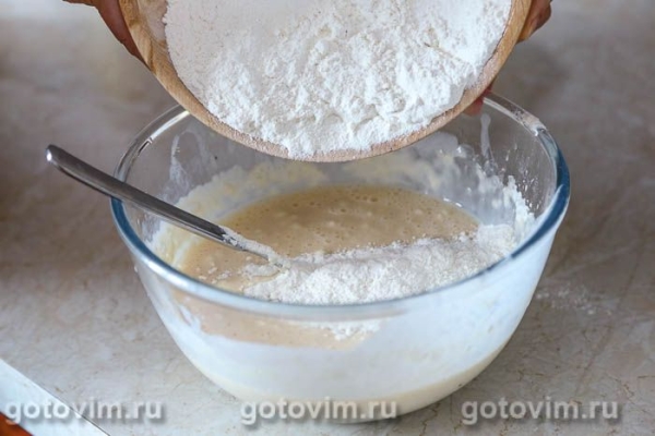 Пиццы на кефире с лисичками и беконом Пиццы на кефире с лисичками и беконом