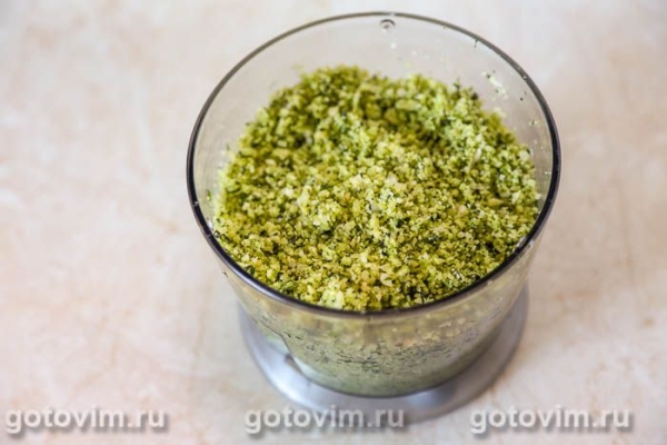 Макароны с миндальным песто Макароны с миндальным песто