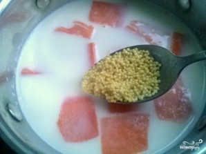 Пшенная каша с тыквой