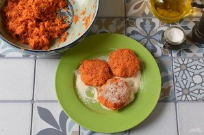 Постные котлеты из моркови Постные котлеты из моркови