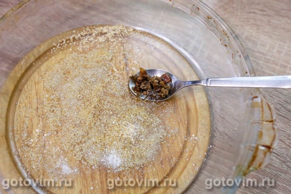Жареный арахис с аджикой и чесноком в микроволновке