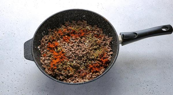 Гречка с фаршем и грибами, пошаговый рецепт с фото на 546 ккал