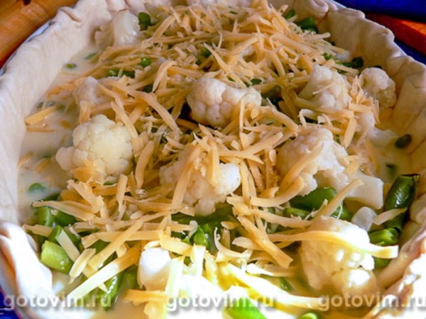 Киш с овощами Киш с овощами