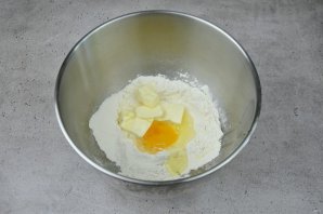 Тарт с черри и сыром Тарт с черри и сыром