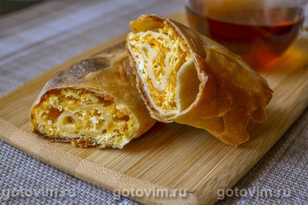 Вертута с тыквой и творогом Вертута с тыквой и творогом