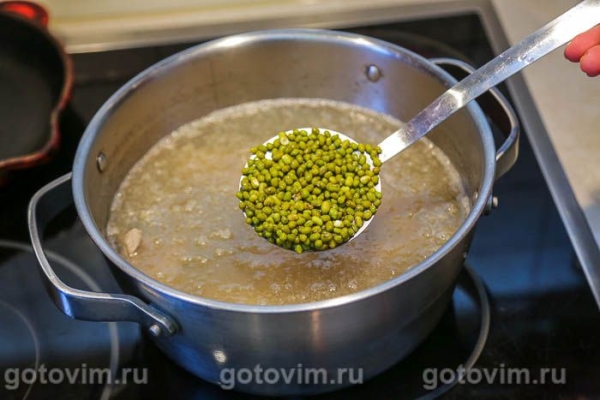 Борщ с говядиной и машем Борщ с говядиной и машем