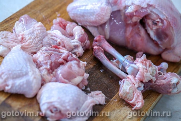 Куриная тушенка в желе Куриная тушенка в желе