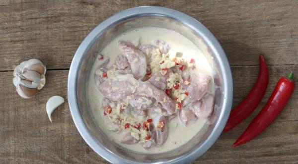 Маринад с кокосовым молоком, пошаговый рецепт с фото на 199 ккал Маринад с кокосовым молоком, пошаговый рецепт с фото на 199 ккал