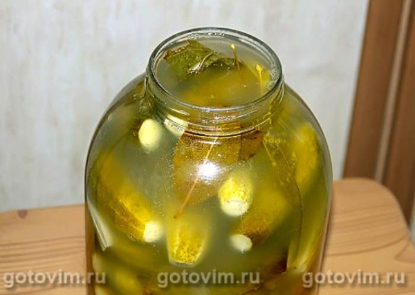 Консервированные солёные огурцы Консервированные солёные огурцы
