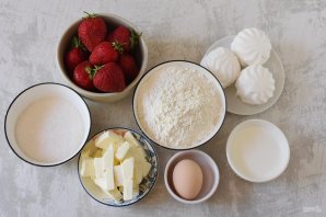 Тарталетки с клубникой