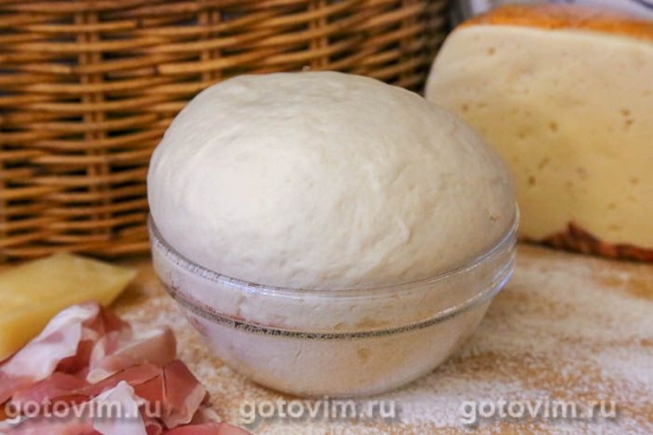 Тонкое тесто для пиццы на молоке Тонкое тесто для пиццы на молоке