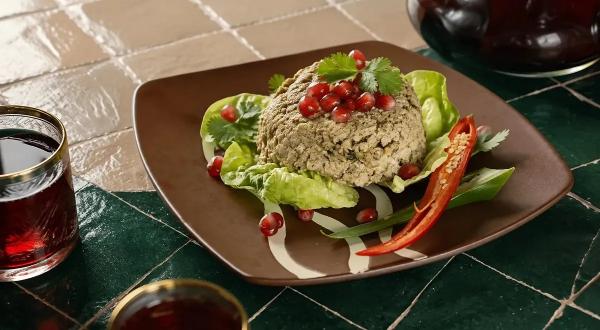 Пхали из баклажанов с грецкими орехами, пошаговый рецепт с фото