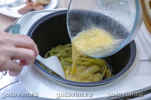 Отбивные из свинины с болгарским перцем и яйцом в мультиварке Отбивные из свинины с болгарским перцем и яйцом в мультиварке
