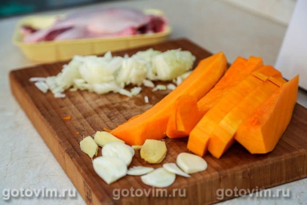 Лазанья с уткой и тыквой Лазанья с уткой и тыквой