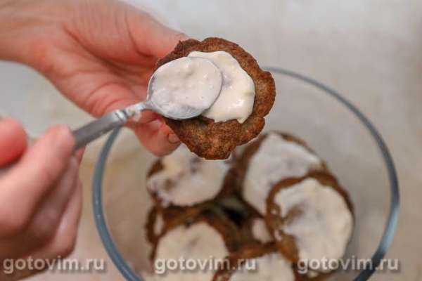 Пышные оладьи из печени