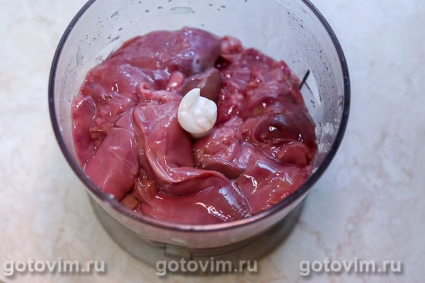 Пышные оладьи из печени