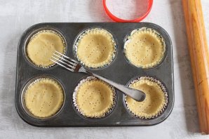Тарталетки с клубникой