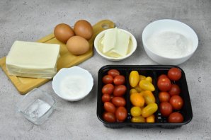 Тарт с черри и сыром Тарт с черри и сыром