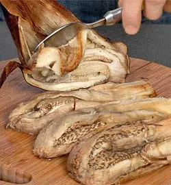 Пхали из баклажанов с грецкими орехами, пошаговый рецепт с фото