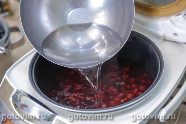 Компот из красной и чёрной смородины в мультиварке Компот из красной и чёрной смородины в мультиварке