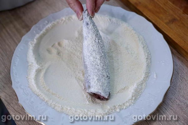 Сардина иваси в хрустящем кляре в микроволновке