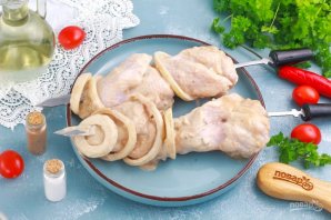 Шашлык из куриных крылышек Шашлык из куриных крылышек