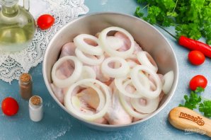 Шашлык из куриных крылышек Шашлык из куриных крылышек